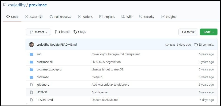 Proximac Homepage