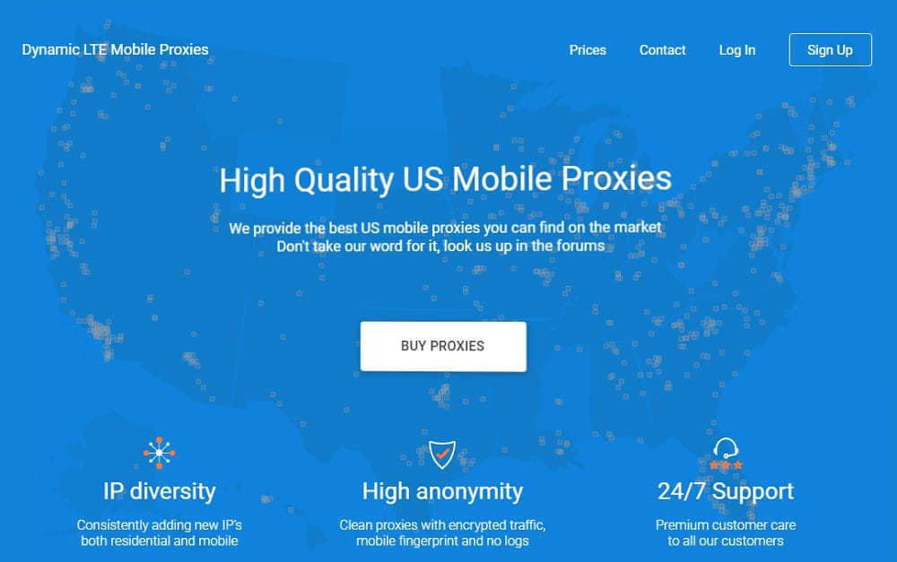Proxy LTE mobile proxies