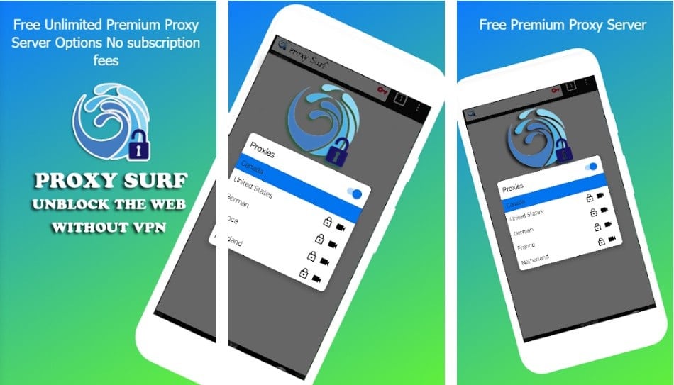 Proxy Surf Homepage