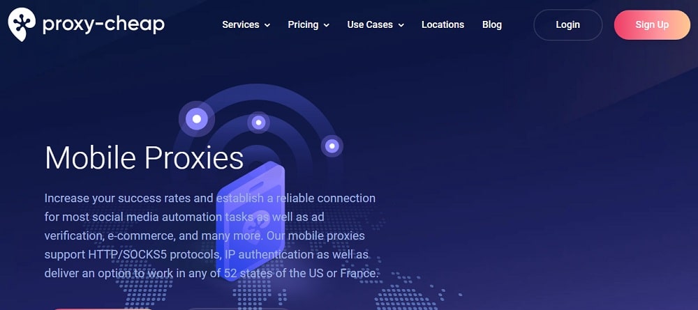 Proxy-cheap mobile proxies