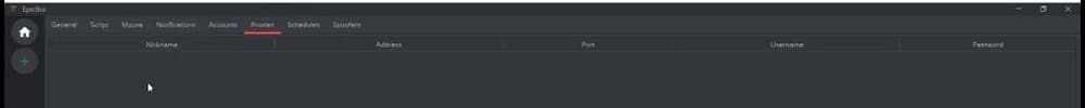 Proxy configured by default