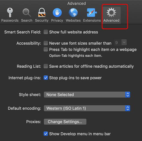 select Advanced