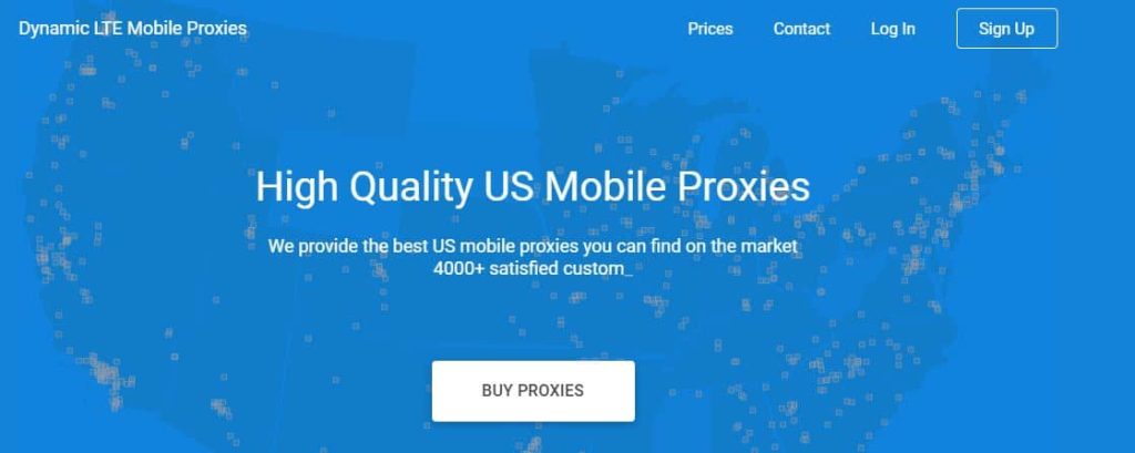 ProxyLTE-Homepage