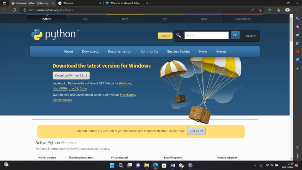 Python Official Website