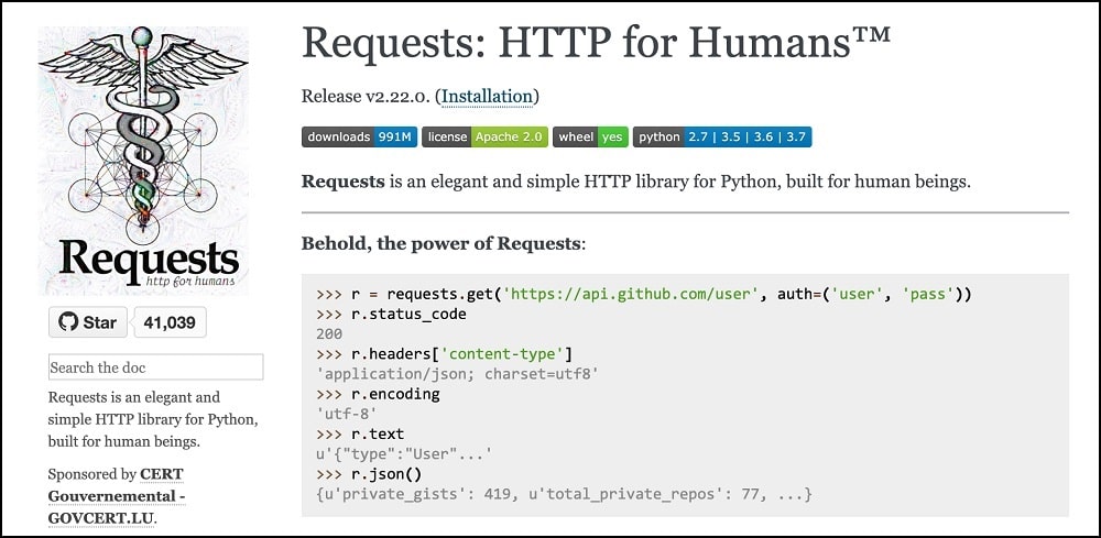 Python Requests