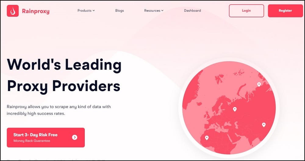 Rainproxy Homepage