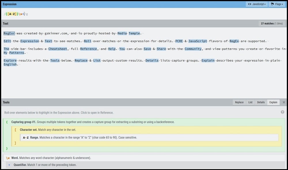Regular Expression