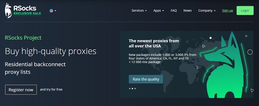 Rsocks Homepage