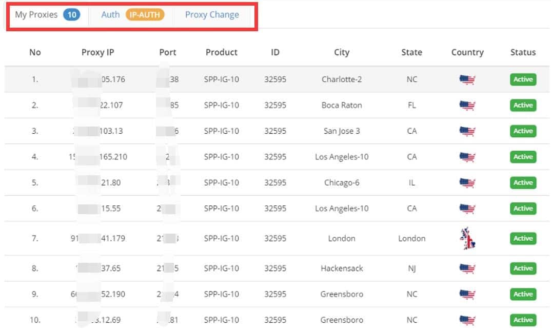 SSLPrivateProxies Download Upload Speed
