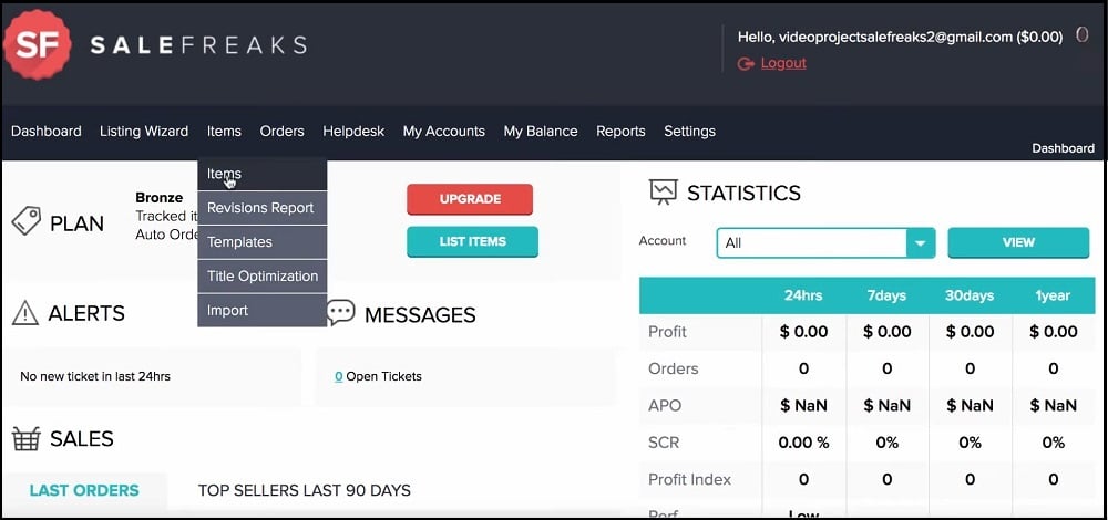 SaleFreaks software