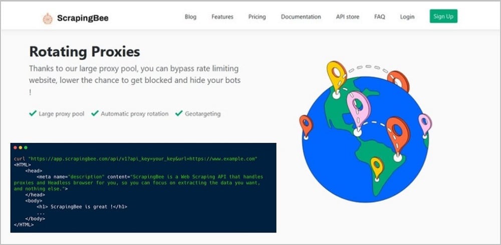 ScrapingBee Web Scraping