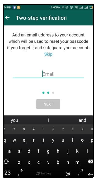 Set Up a Backup Email