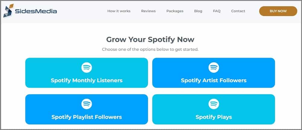 SidesMedia Spotify Bot