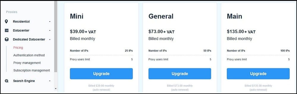 Smart Proxy Management