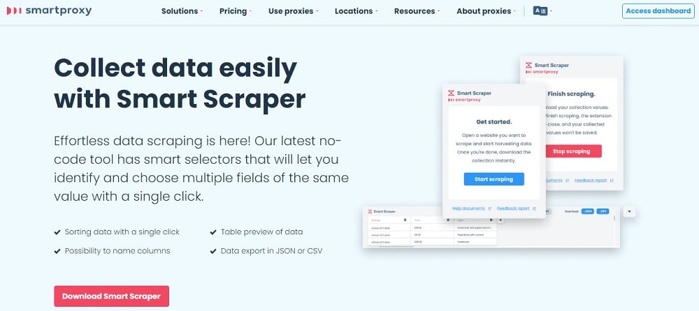 Smart Scaper for Smart Proxy