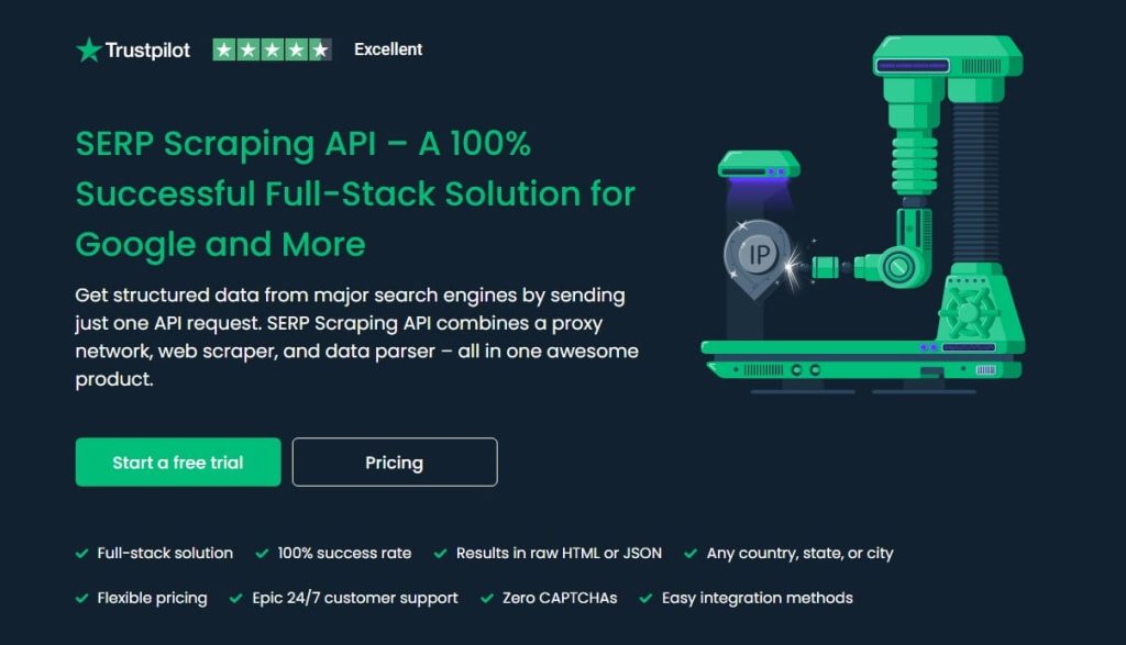 Smartproxy SERP Scraping API