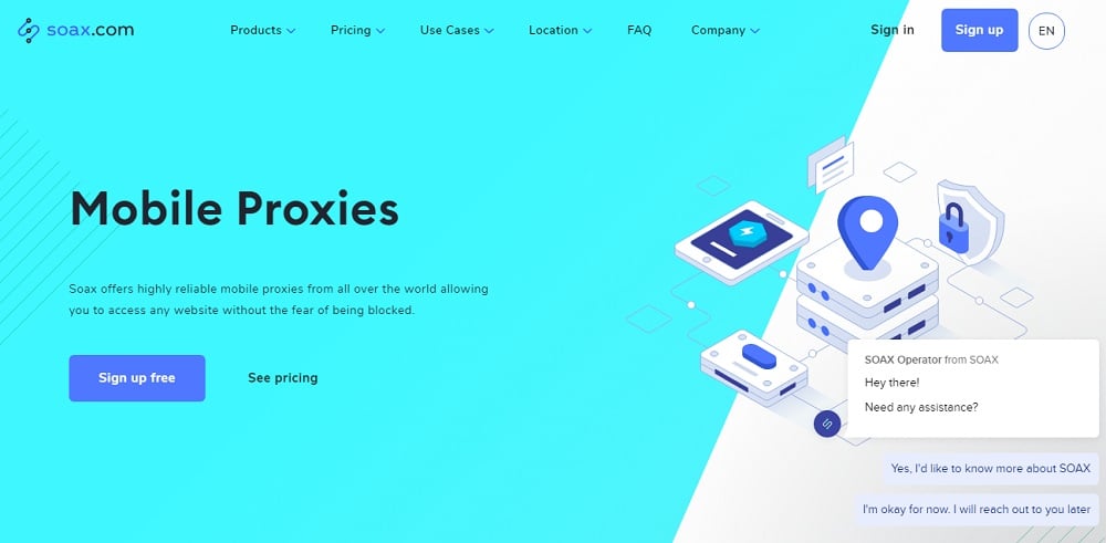 Soax Mobile Proxies Image