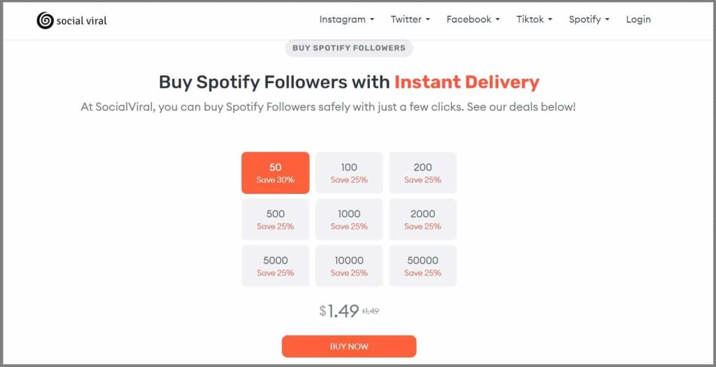 Social Viral spotify
