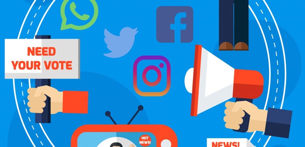 Social media tools for politics
