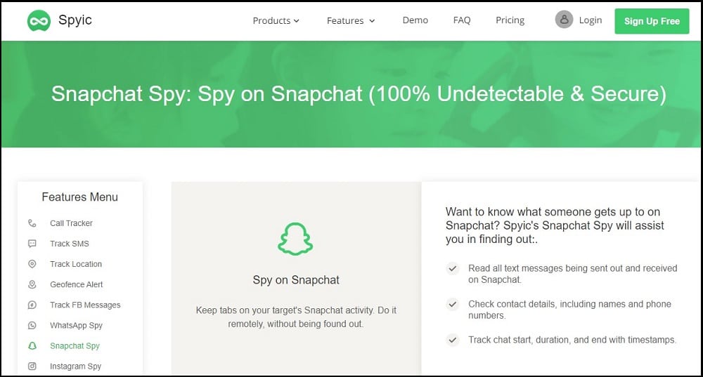 Spyric for Snapchat Viewers