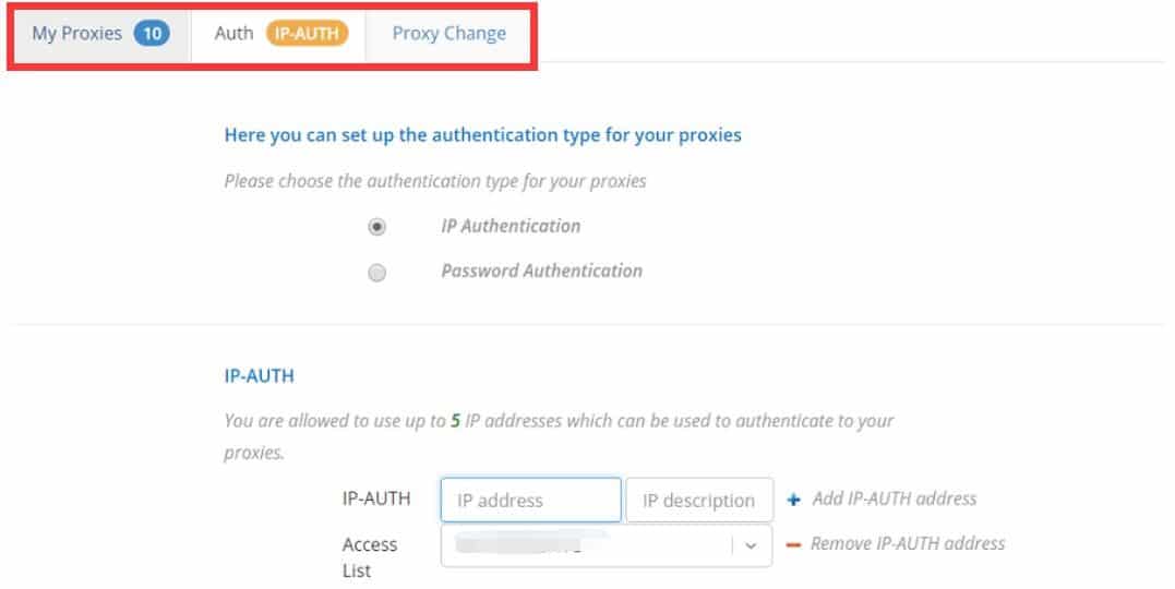 Sslprivateproxy authentication