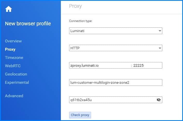 Steps to Set Up Proxies for Multilogin