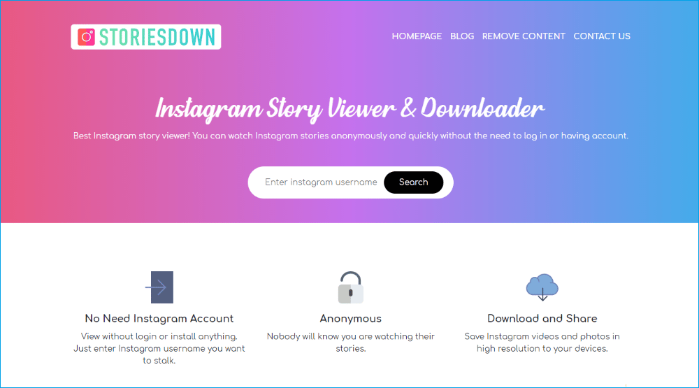 StoriesDown
