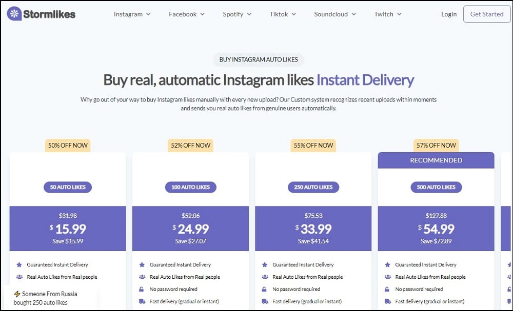 Stormlikes Auto Liker App as a AutoLikes