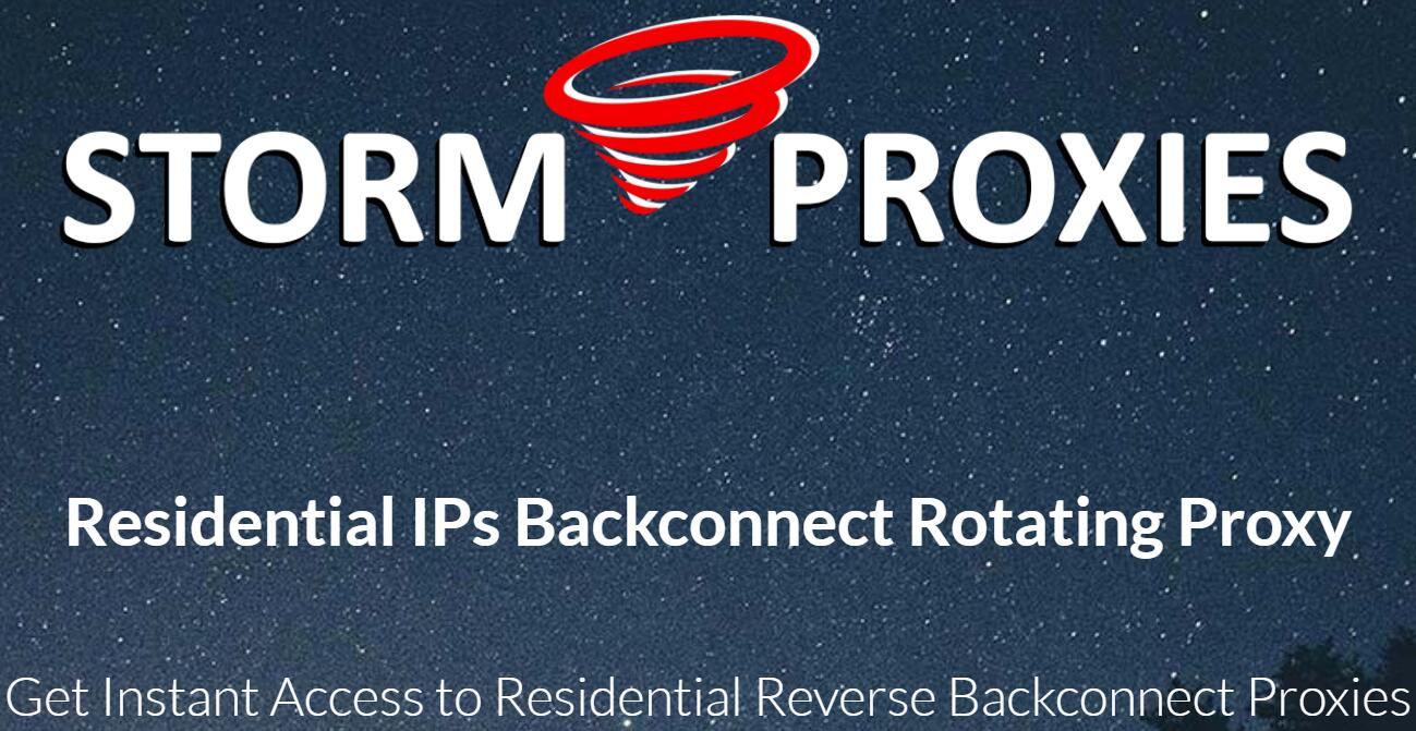 Stormproxies Rotating Proxy