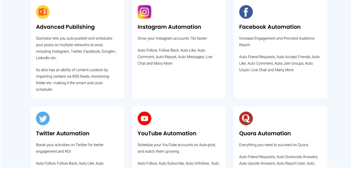 Supports Many Social Media Platforms