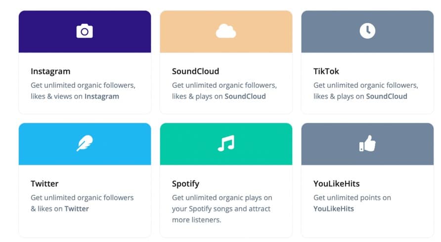 Supports Multiple Social Media Platforms