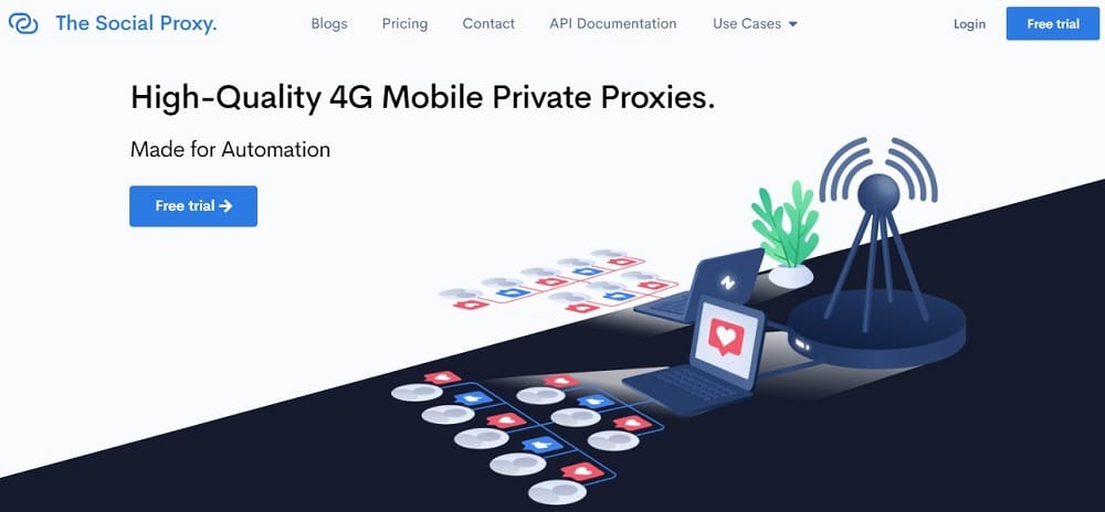 The Social Proxy Homepage