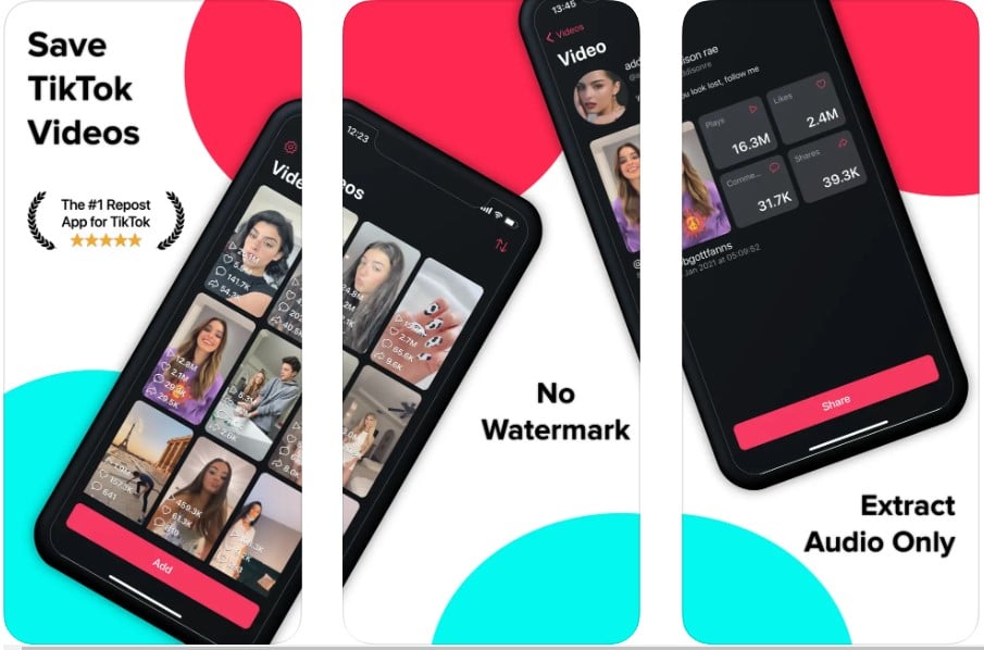 TikSave apps from apps store