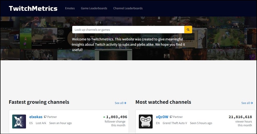 TwitchMetrics