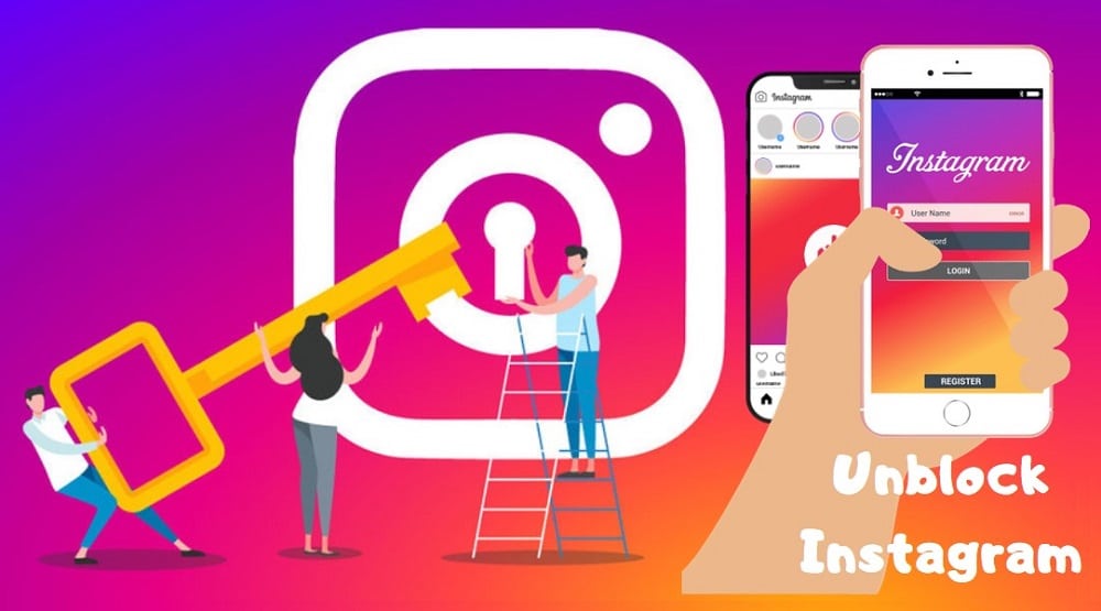 Unblock Instagram