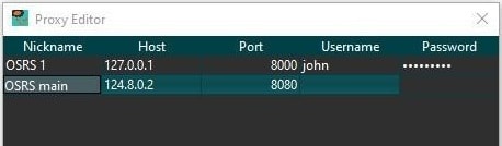 Unlimited number of OSRS proxies