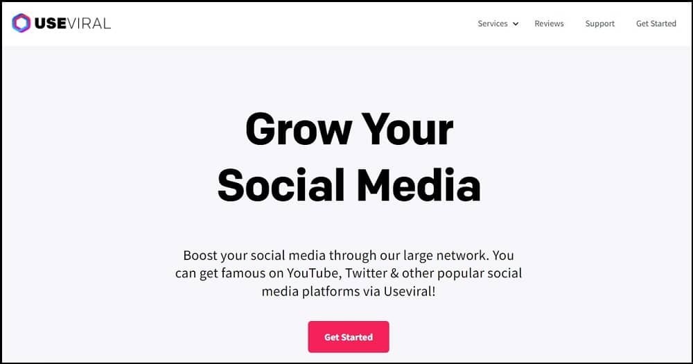 UseViral Homepage