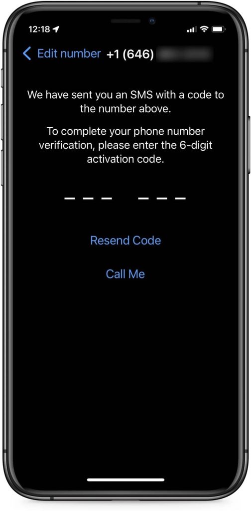 Using Call Forwarding Trick