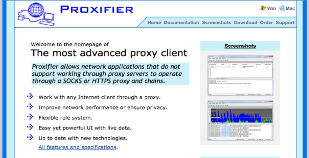 Using Proxies with Proxifier
