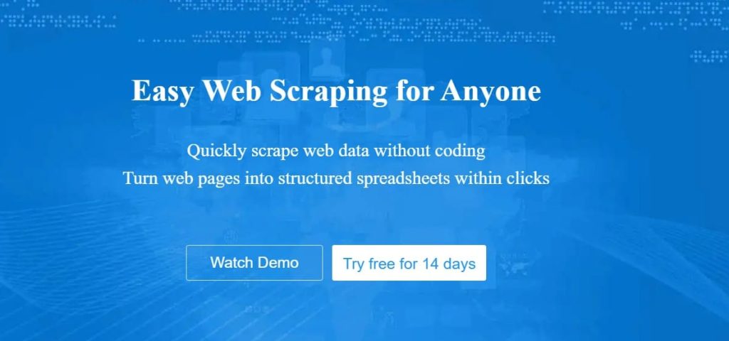 Visual General-Purpose Web Scrapers
