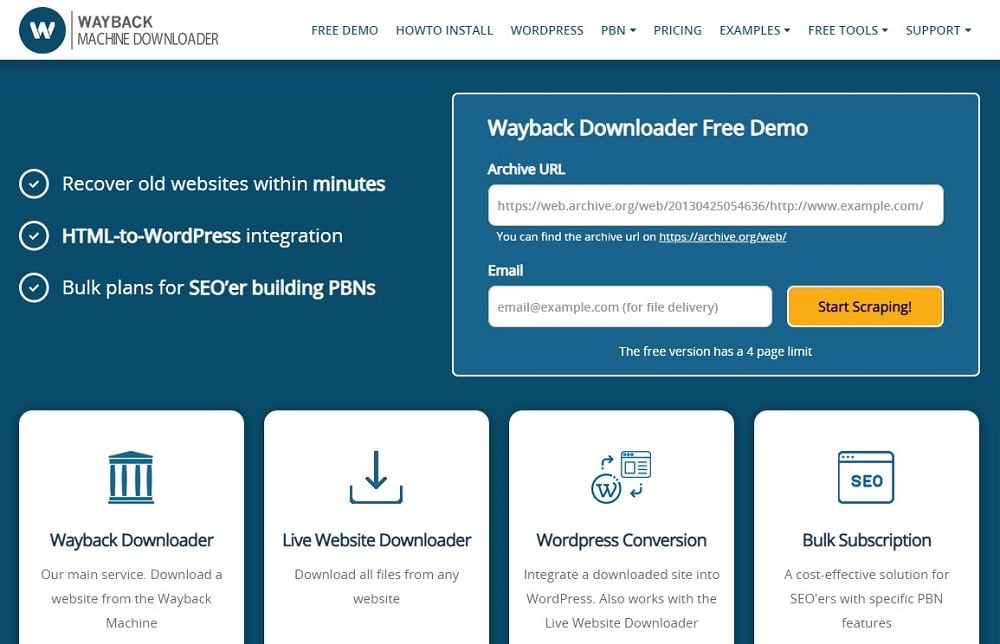 Wayback Machine Downloader