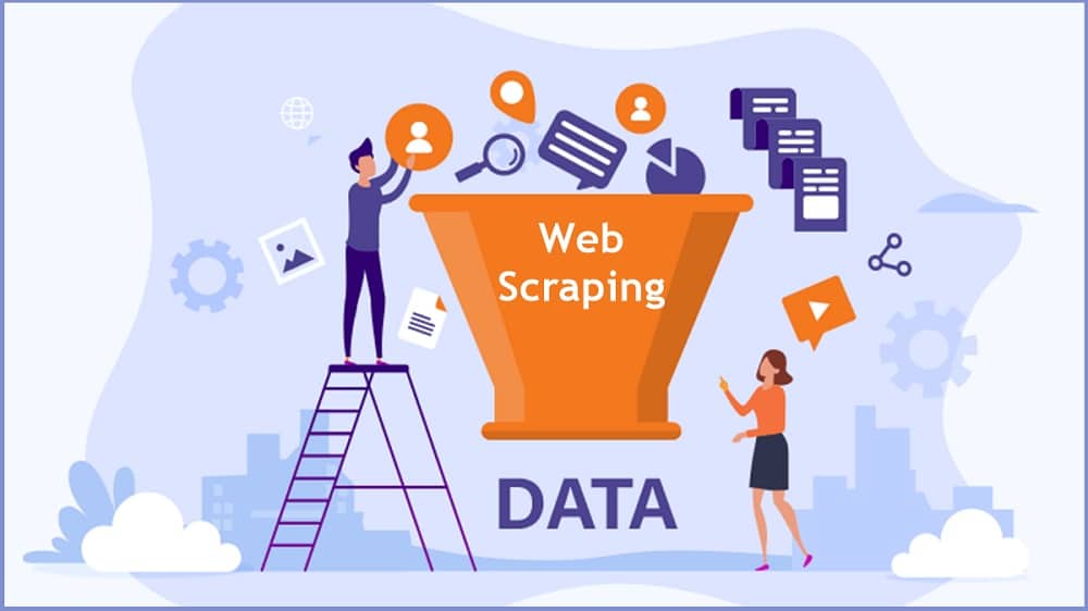 Web scraping process