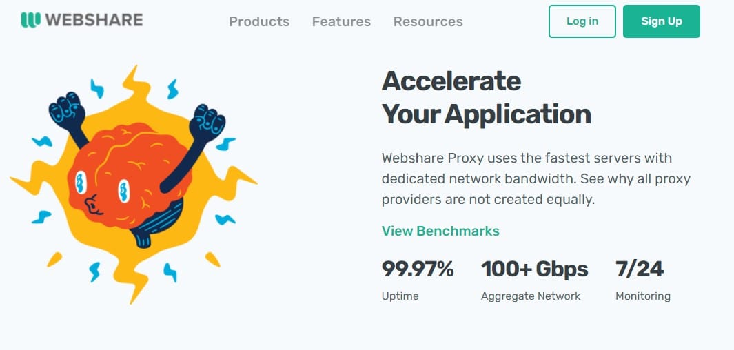 Webshare Accelerate