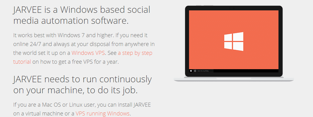 Windows based automation software