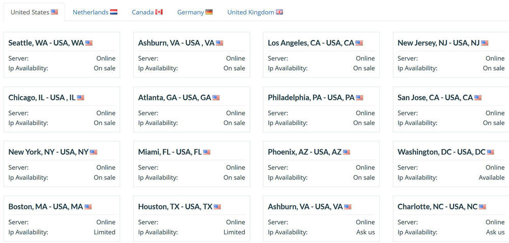 YPP proxy server location