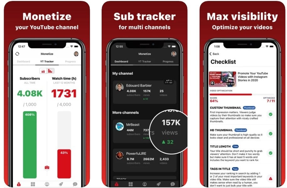 YT Tracker for YouTube