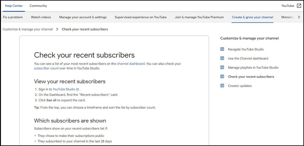 YouTube Studio