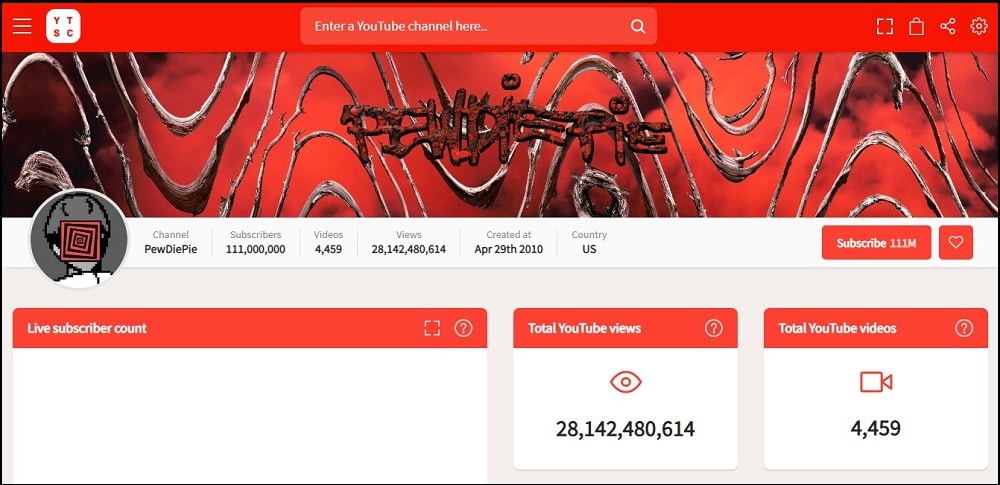 Youtube Subscriber Counter