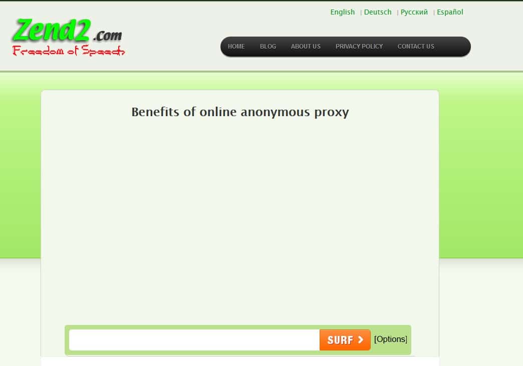 Zend2 Proxy