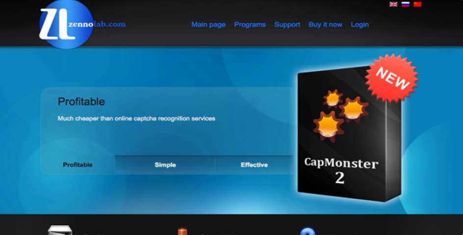 Zennolabs for CapMonster captcha breaker